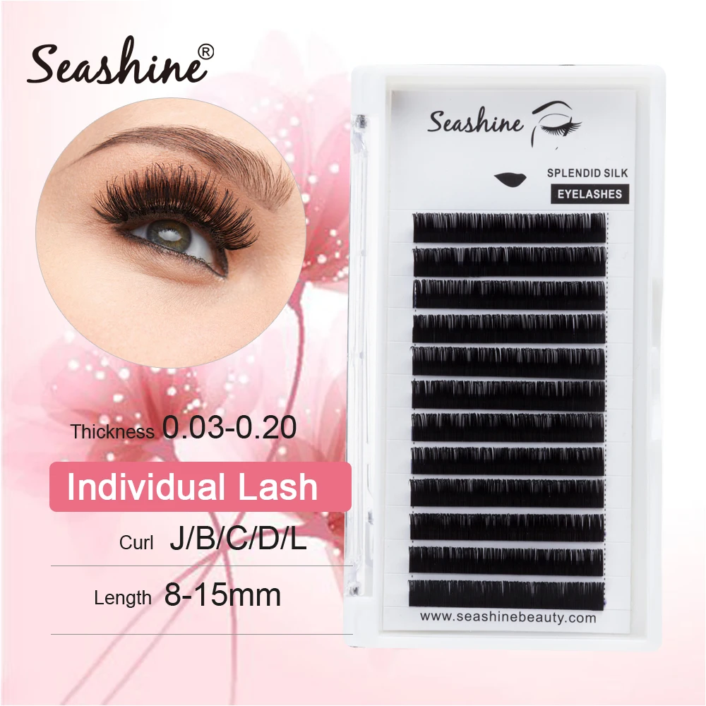 Seashine искусственные норковые Индивидуальные ресницы инструменты для макияжа