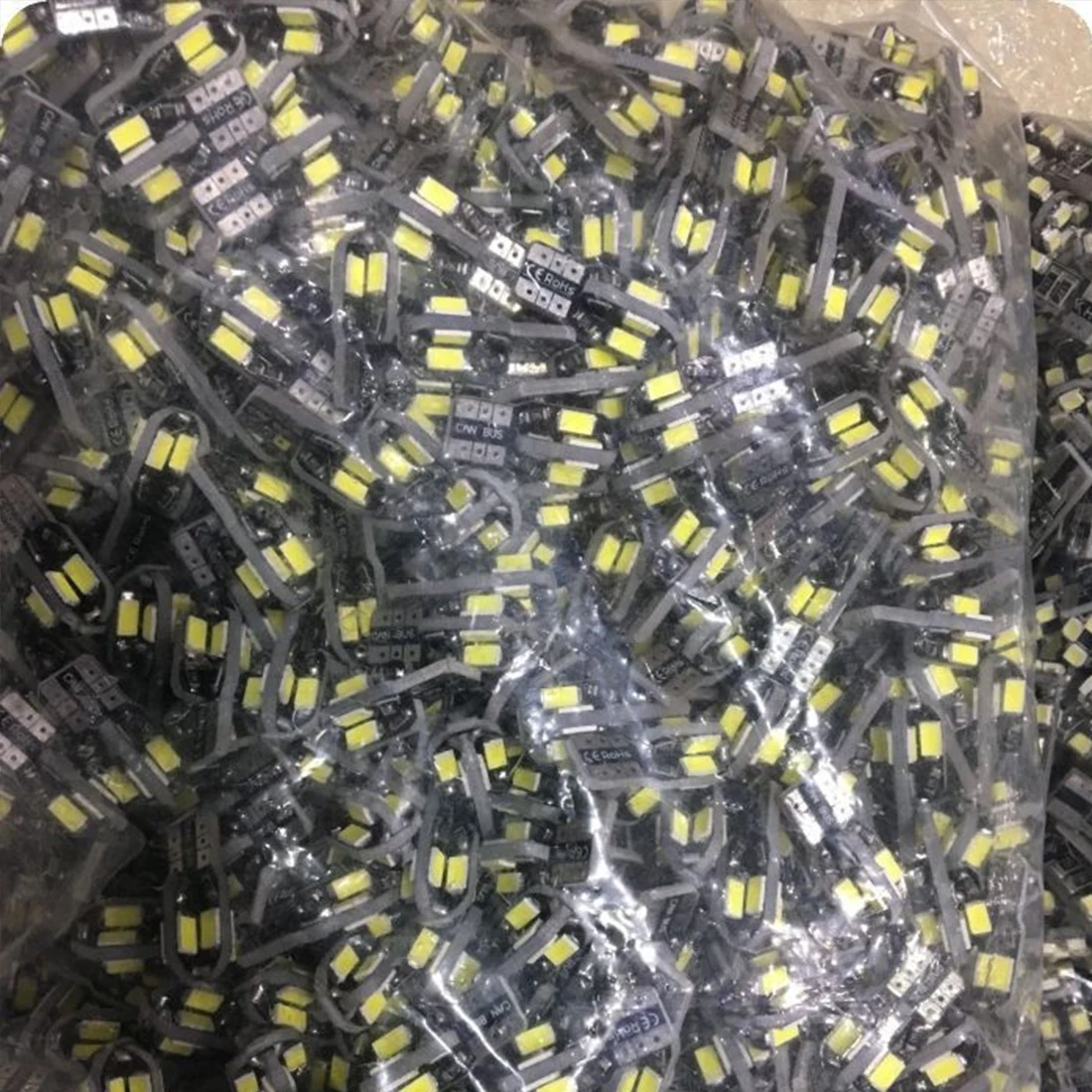 

10Pcs T10 8SMD 5630 LED Car Light Canbus NO OBC ERROR Auto Wedge Lamp 2825 W5W 8 SMD 5630 Led Parking Bulb 12V