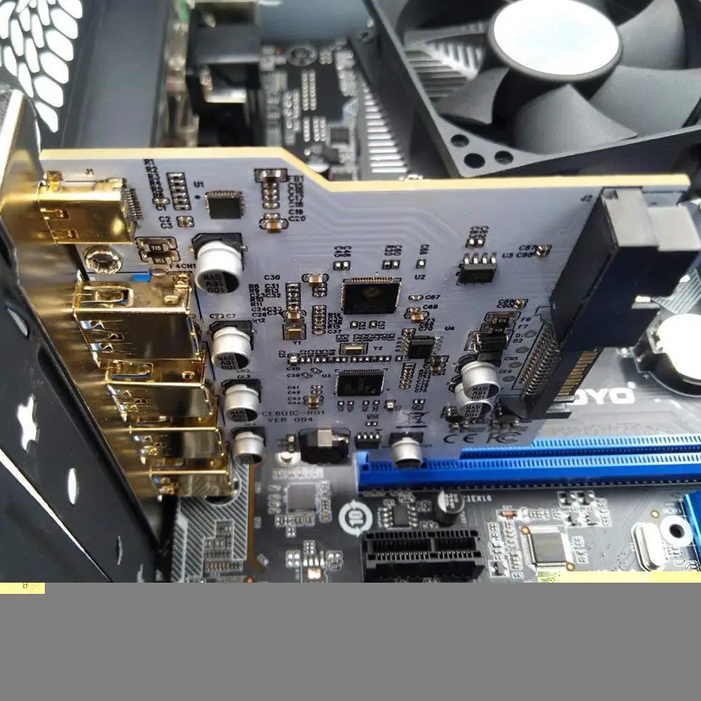 добавить на карта usb 30 pci e тип c кар