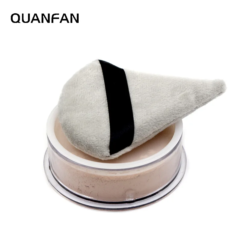 2 шт. хлопок треугольная пуховка мягкой влажной и сухой Применение тональный