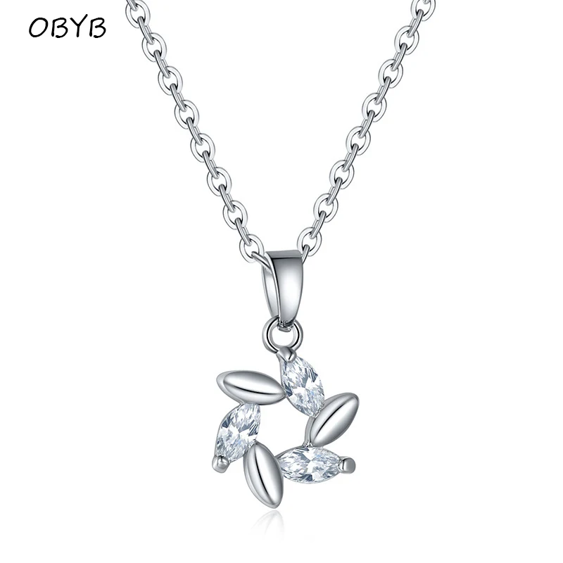 

New Fashion Creativity Clavicle Chain Necklace Crystal Zircon Pendant Necklace For Women/Men Fine Jewelry Gift Factory Price