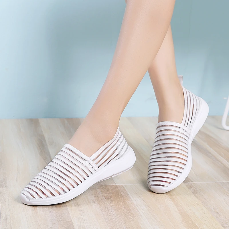 кроссовки Женская обувь для тенниса Tenis Blancos женские Mujer удобные слипоны