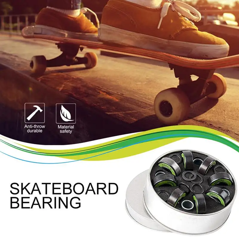 

Outdoor Sport Skateboard Bearings 8-Pack/set 8mm Precision Size MS2305-8