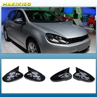 2 pieces for vw golf mk6 r20 touran golf gti 6 golf 6 r wing mirror cover caps carbon effect for volkswagen mirror cover caps