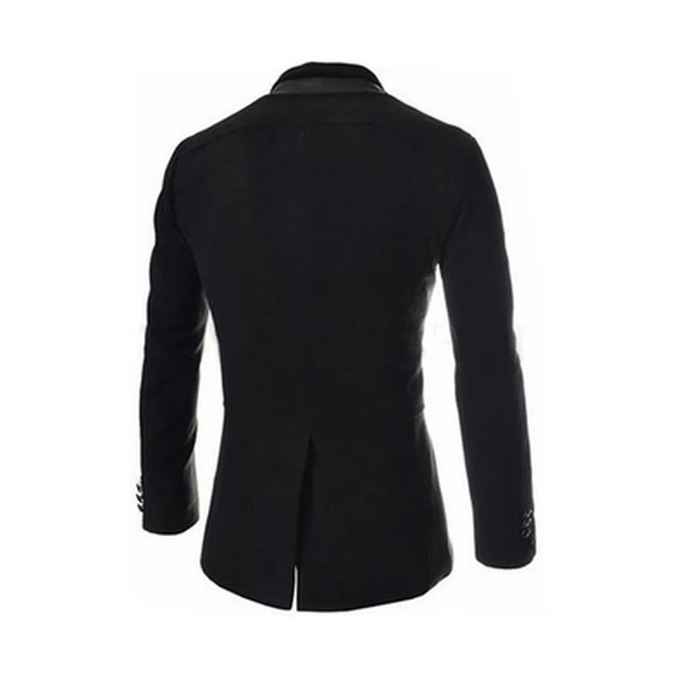 ZOGAA/2019 новый мужской повседневный Тренч пальто для парней пледы и Твити средняя