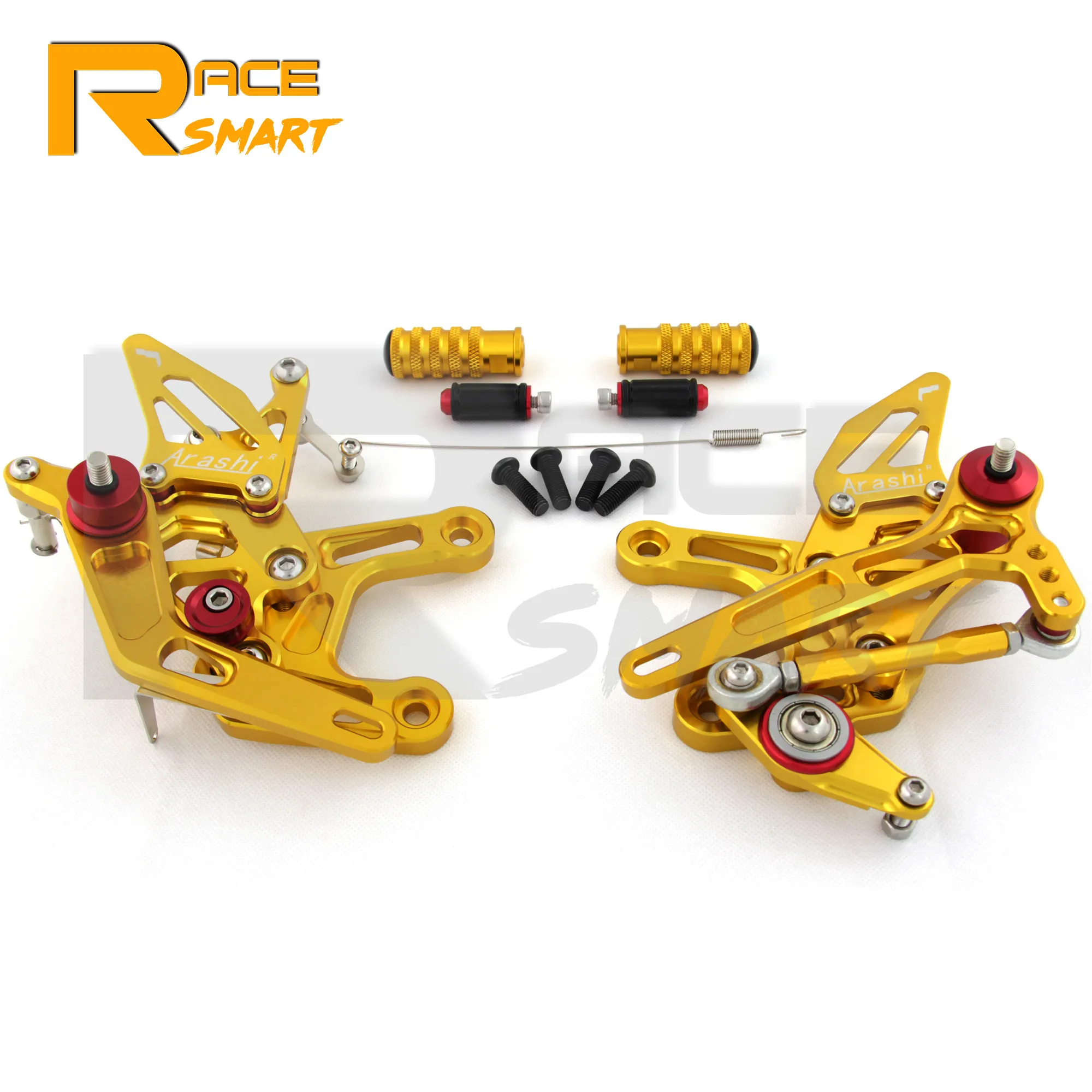 Мотоцикл с ЧПУ регулируемый задний Набор для ног быстросменный KAWASAKI Ninja ZX-10R ZX1000 ABS