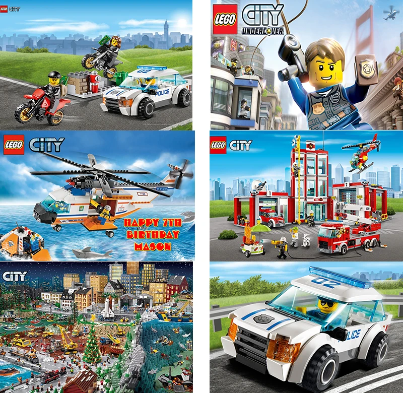 Постер из фильма Lego city настенные Стикеры с четким изображением украшение для
