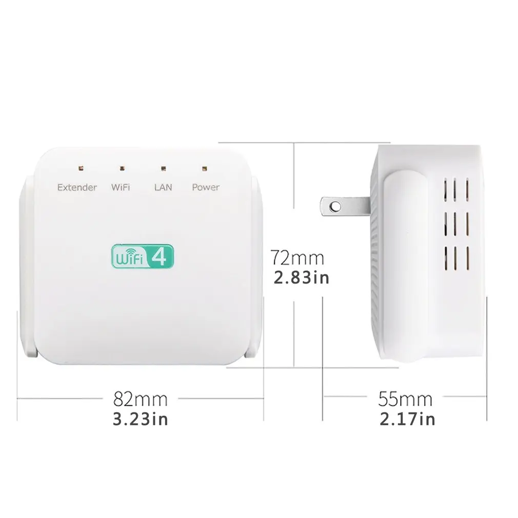 

300Mbps WIFI Signal Extender Router Wireless Repeater ABS WIFI Repeater Wireless AP Lightning Protection Home Routing