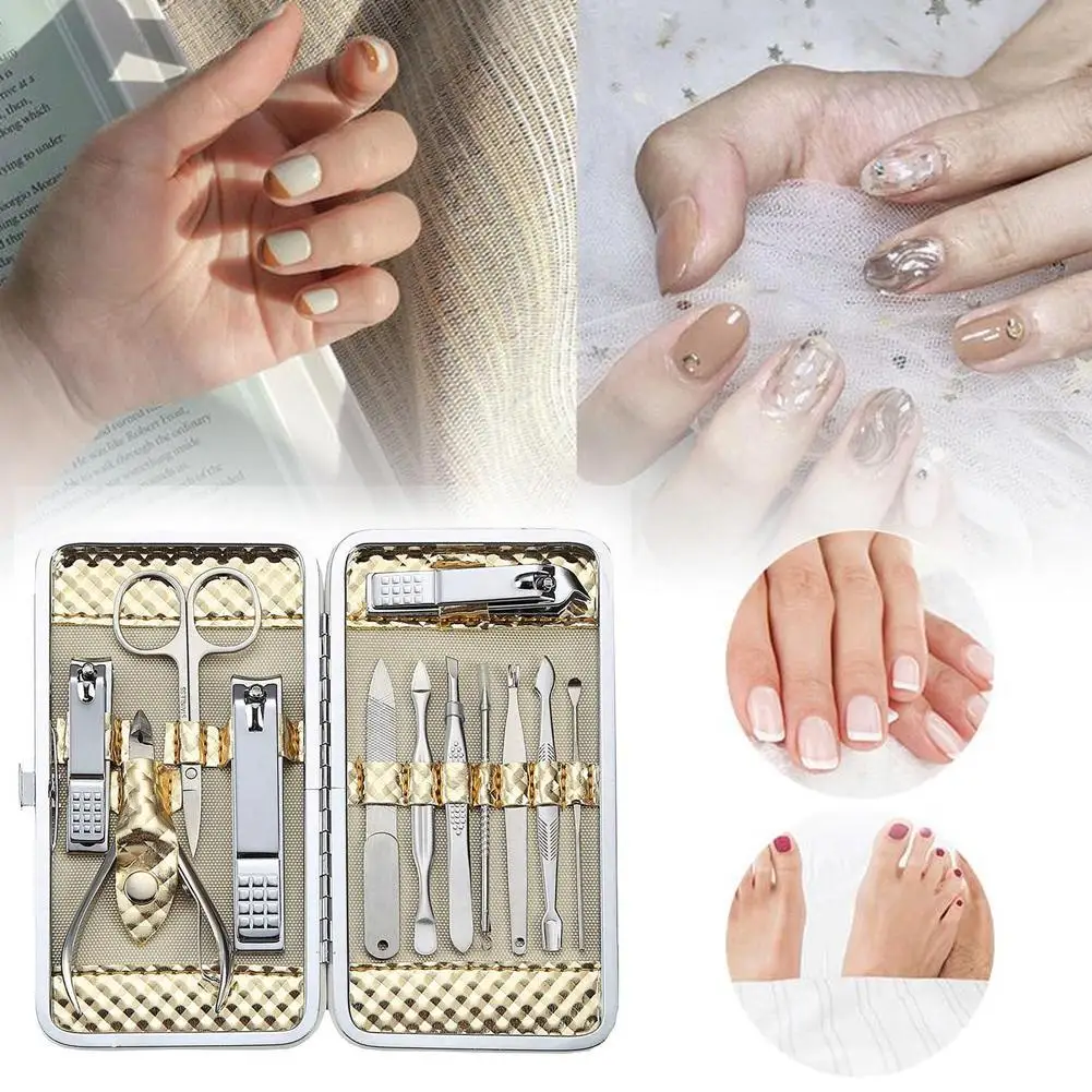 Хит продаж ножницы для ногтей из нержавеющей стали набор маникюра педикюра ухода