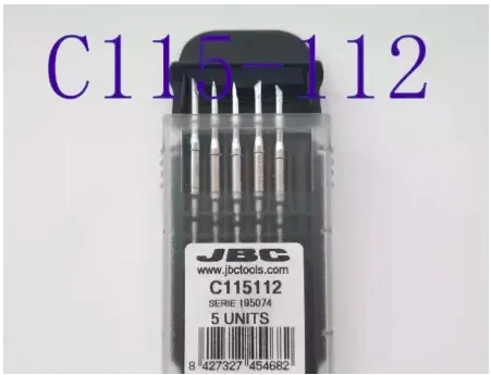 

Оригинальный JBC паяльник C115-112 Картридж Конической формы, масса запасов