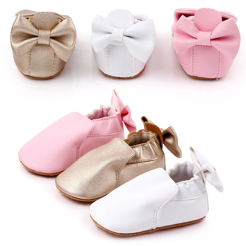 

Hot Newborn Baby Shoes Fashion Baby Girl Shoes First Walkers Bow Baby Girl Shoes Prewalker011