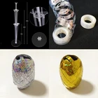 10 компл.лот 30 см, латексные шарики в виде палочек, белые бриллианты с воздушным насосом, для свадьбы, Дня Святого Валентина, дня рождения