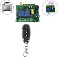 rf 220v electric doorcurtainshutters limit wireless radio remote control switch for forward and reverse motors 433mhz315mhz