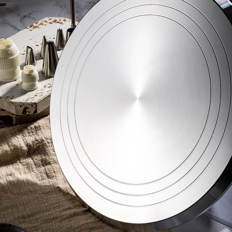 

Multi-Function Cake Decorating Kit Cake Turntable Set Pastry Tube Fondant Tool Kitchen Dessert Baking Pastry Supplies