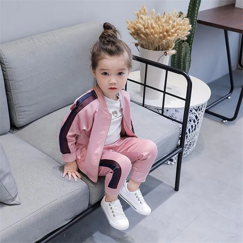 Детская одежда осенняя Новинка бейсбольная униформа для девочек рубашка на