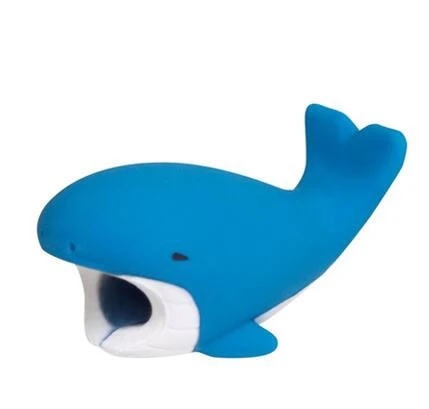 Whale Кабель укус Cable Buddies Protector Animal Puppy Cable For Iphone Morsure Dropshipping - Цвет: Whale
