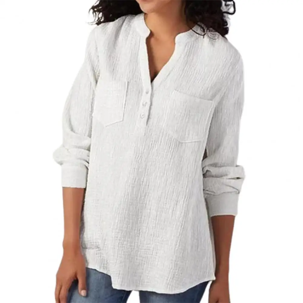 

Женская рубашка, привлекательная супермягкая хлопковая льняная женская блузка на пуговицах, женские топы для весны и осени, 2022, черная, XXXL