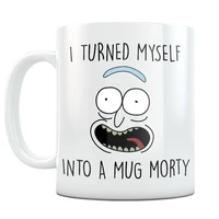 schwifty tiny rick sanchez mr meeseeks rick and morti mugs coffee cup home decal tea cup engagement milk mugs novelty beer cups