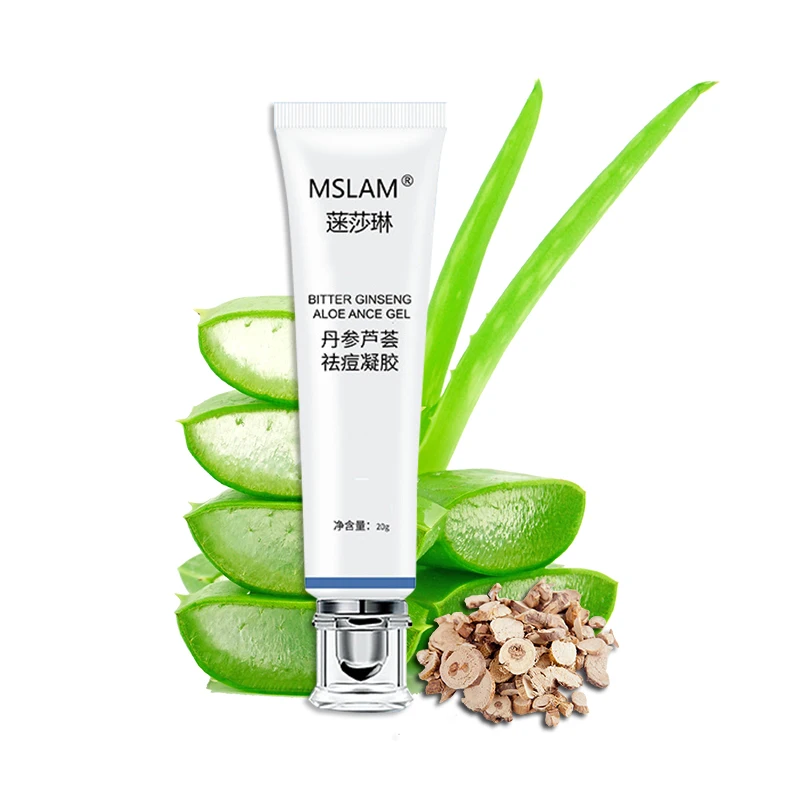 

20g Salvia And Aloe Anti-Acne Gel Eliminate Skin Damage Treat Pimples Shrink Pores Repair Skin Smoothing Brighten Face Care