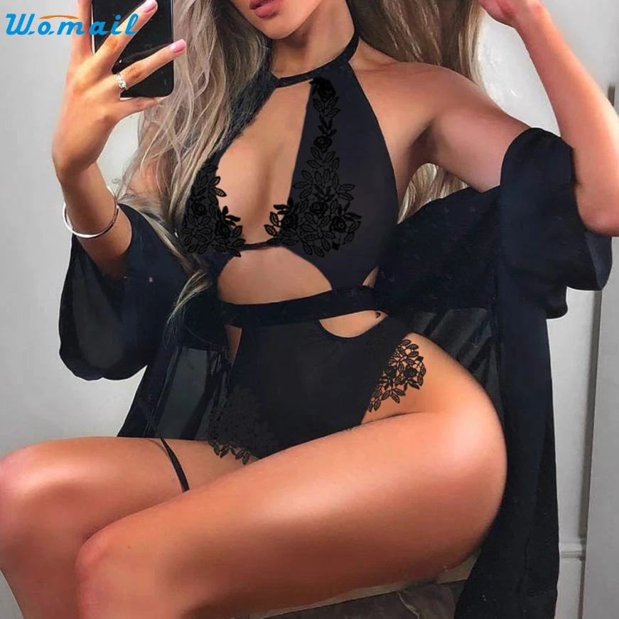 Сексуальный женский слитный купальник для девушек нижнее белье корсет кружевное