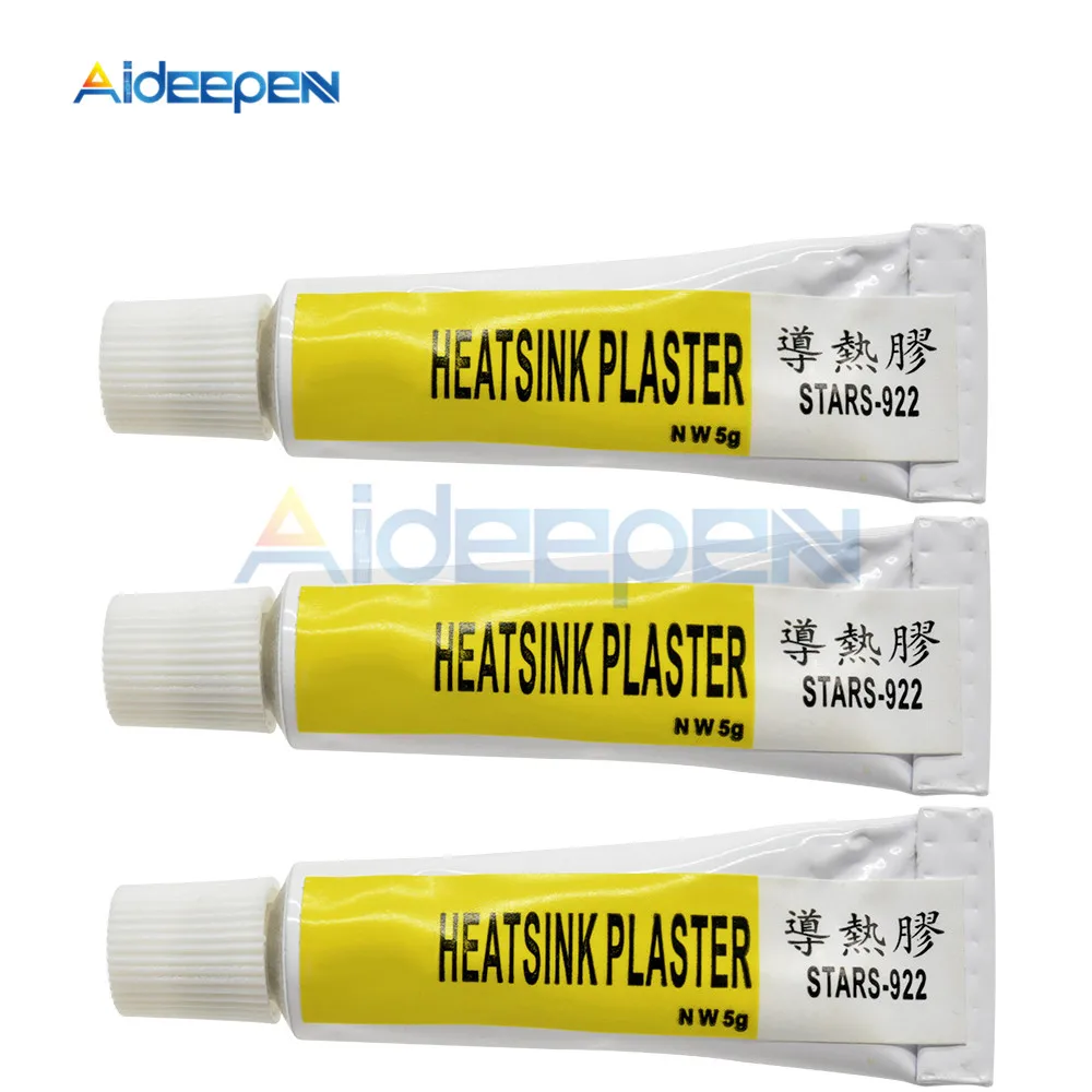 3 шт. силиконовая Термопаста для охлаждения процессора | Инструменты