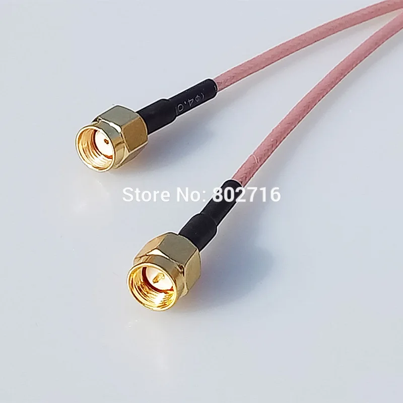 100 шт./лот RP SMA штекер SMA Штекер кабель RG316 Pigtail в сборе SMA адаптер РЧ коаксиальный кабель