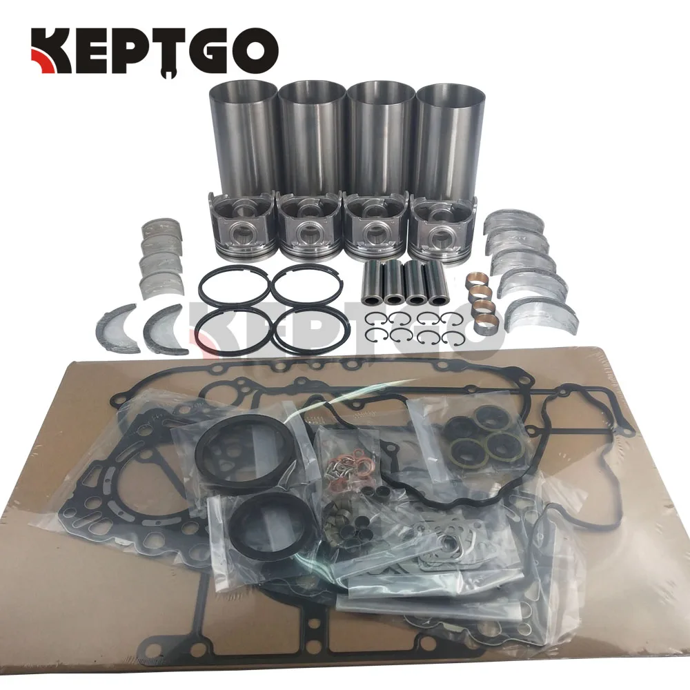 Комплект для восстановления двигателя Kubota V3307 трактора M6040 S630 S650 Bobcat мини