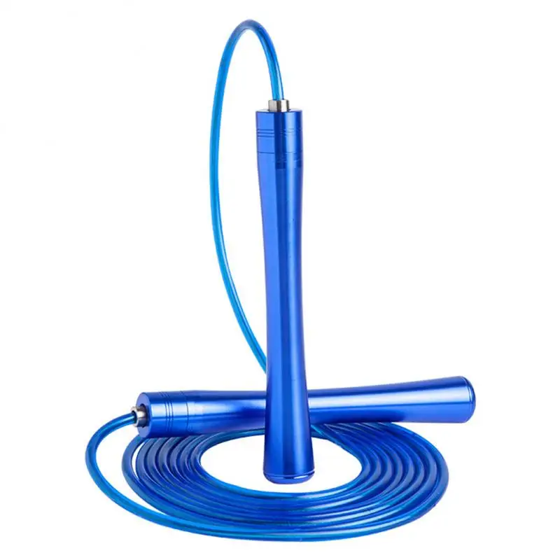 

Double Bearing Aluminum Handle Steel Wire Rope Skipping Training Fitness Training Adjustable Rope Skipping Outdoor Rope Skips