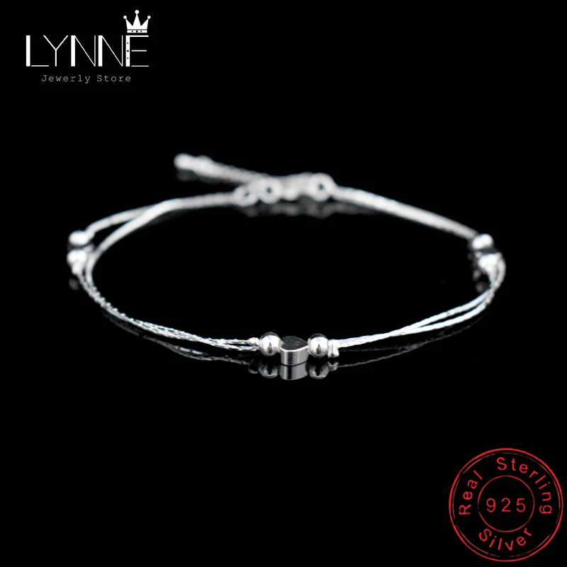 

New Double Layers Chain Heart & Star Charm Anklet Fashion 925 Sterling Silver Anklets Bracelet Foot Chain For Women Jewelry Gift