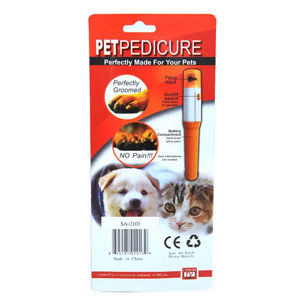 Инструмент для педикюра домашних животных электрическая автоматическая