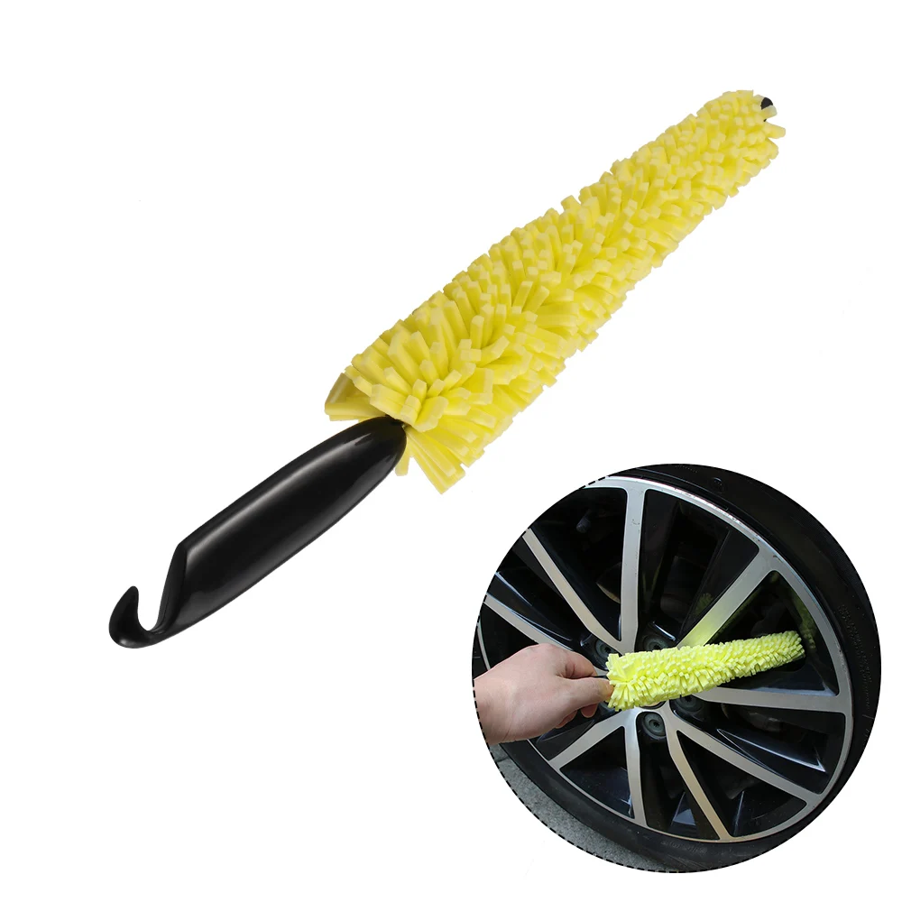 Щетка для мытья автомобильных колес щетка чистки автомобиля диски шин