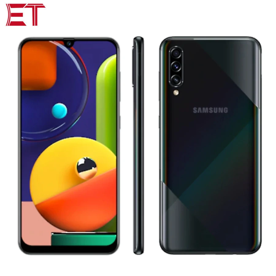 Мобильный телефон samsung Galaxy A50s A507FN/DS с двумя sim-картами, 6 ГБ ОЗУ, 128 Гб ПЗУ, четыре ядра, 6,4 дюймов, 2340x1080 p, 4000 мАч, NFC, Android