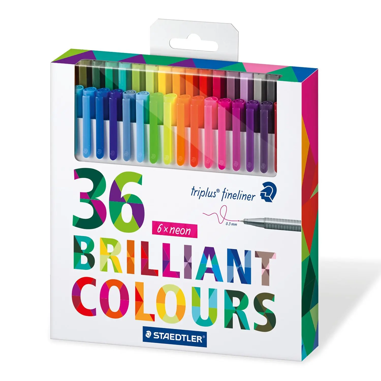 Перо STAEDTLER Triplus Fineliner 0 3 мм маркер с металлическим плакированным наконечником