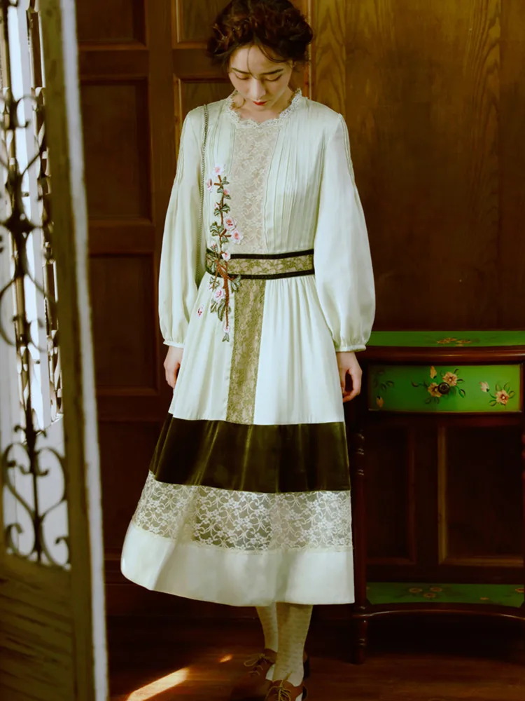 Женское атласное платье с цветочной вышивкой элегантное винтажное облегающее