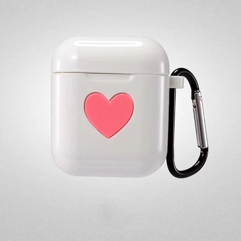 Чехол для наушников Love Airpods1 силиконовый чехол с крутым логотипом