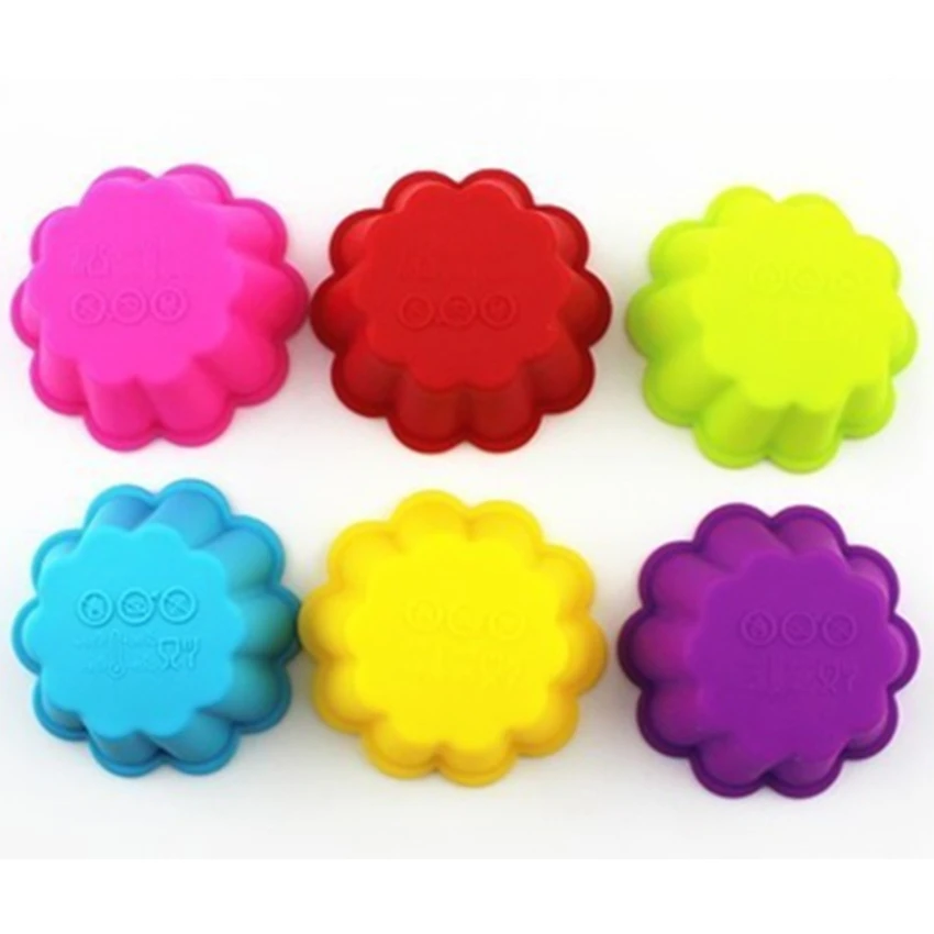 6 шт./лот лидер продаж силиконовые формы для торта пирога пудинга шоколада