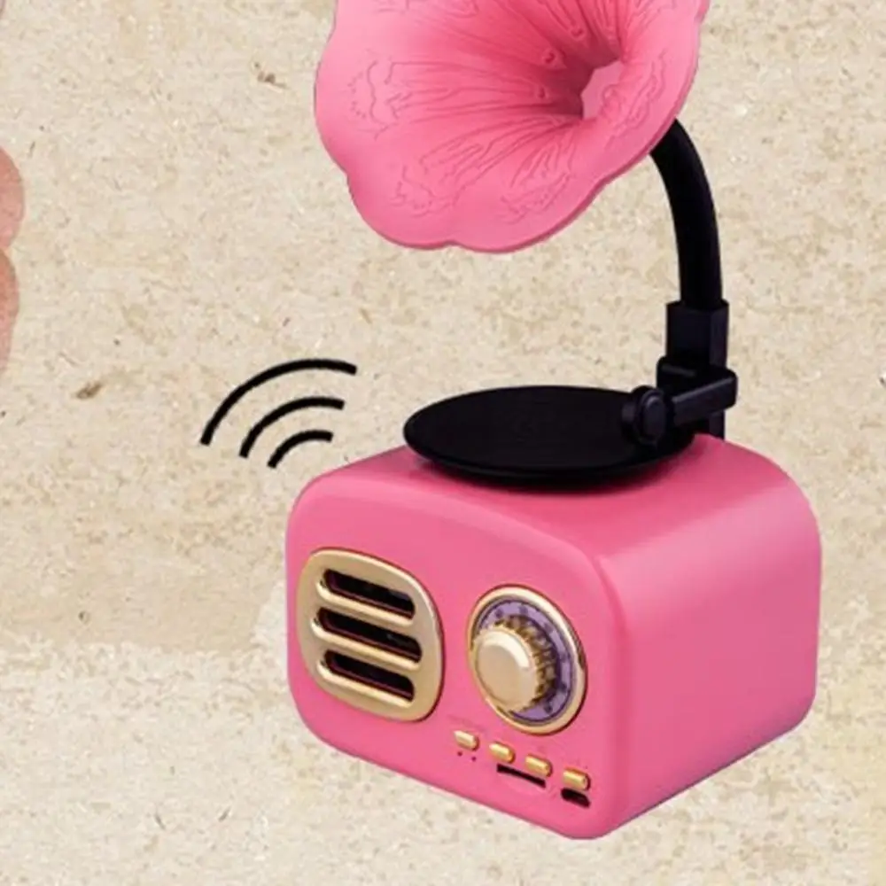 Ретро беспроводной динамик креативный подарок мини открытый сабвуфер мобильный