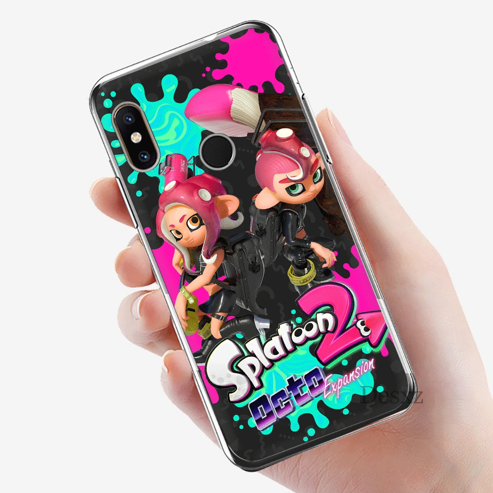 Чехол для телефона Xiaomi mi CC9 CC9E 9T x 2 S 6 8 9 SE A1 A2 5X 6X макс 3 A3 Pro Lite чехол Splatoon геймпада |