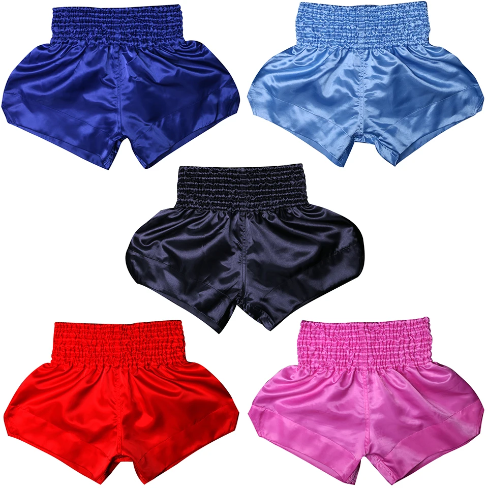 

Muay Thai Shorts Men Women Kids Custom Embroidery Boxing Pants Kickboxing Grappling Short Clothing Sanda Cheap Mma Fightwear