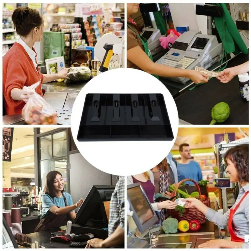 Кассовый аппарат для монет кассовый ящик хранения|Копилки денег| |