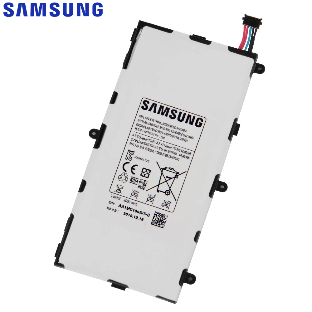 SAMSUNG оригинальный аккумулятор T4000E T4000C T4000U для Samsung GALAXY Tab3 7 0 T210 T211 T2105 T217a
