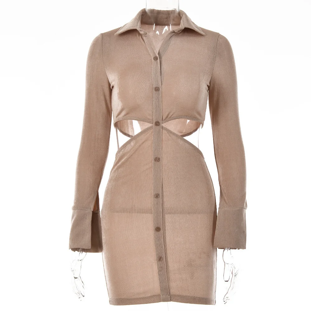 

Summer Holiday Dress 2021 Cut Out Dress with Waist and Buttocks Casual Dresses for Women Women Summer Dress Summer Dress Women