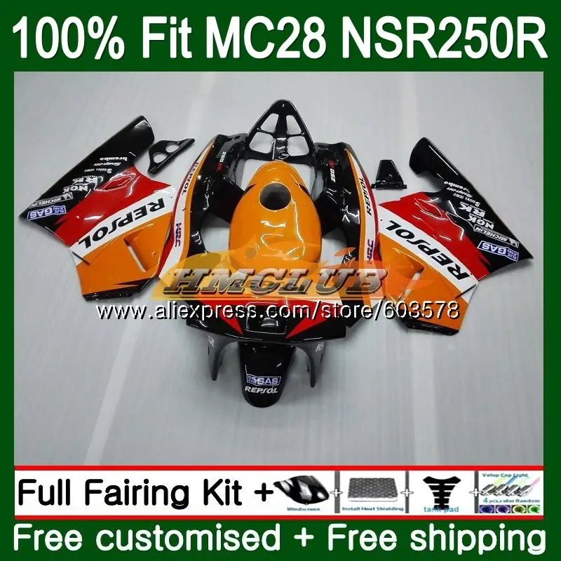 

Injection For HONDA NSR250R 1994 1995 1996 1997 1998 1999 102CL.7 Orange Top MC28 NSR250 R RR NSR 250R 94 95 97 98 99 Fairing
