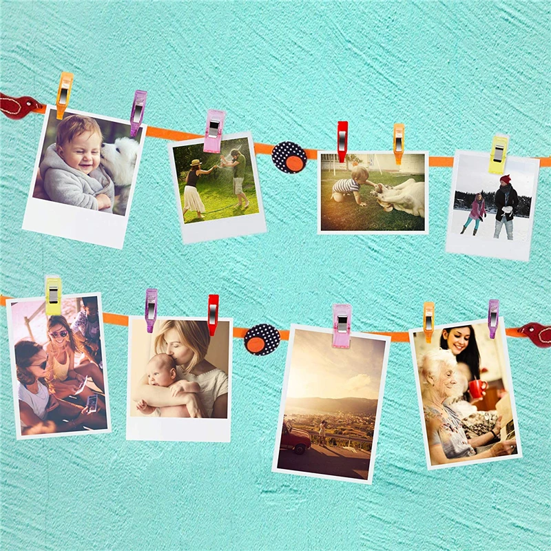 MIUSIE 100 шт. высококачественные разноцветные плетеные пластиковые зажимы для шитья