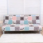 1 шт., чехол для дивана с принтом, без подлокотника