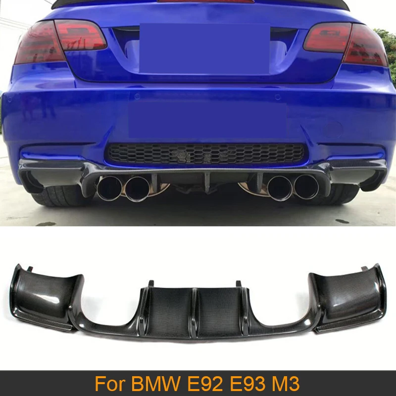 Автомобильный спойлер для заднего бампера диффузор кабриолета BMW E92 E93 M3 Coupe 2008 2013