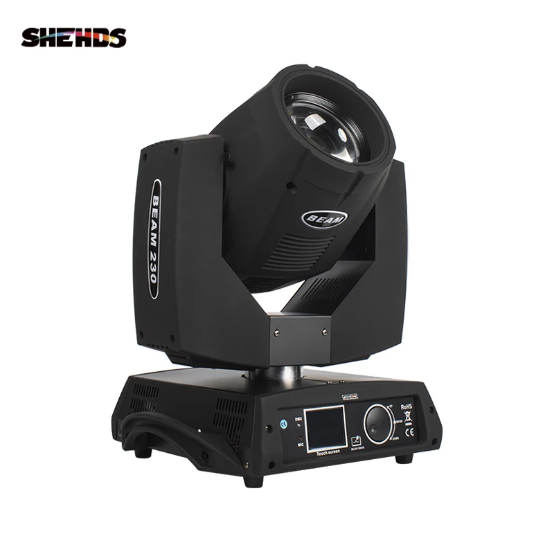 SHEHDS 7R 230 Вт Луч движущаяся головка Контроллер освещения DMX Lyre для атмосферы диско