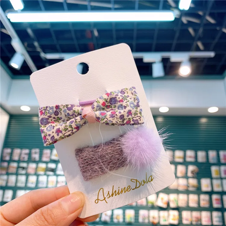 Pinzas para el pelo con estampado de flores para ni&ntilde;a, pasadores para el pelo de mariposa, pinzas Bb, conjunto de accesorios para el cabello para ni&ntilde;a, herramientas de peinado para fiesta-2