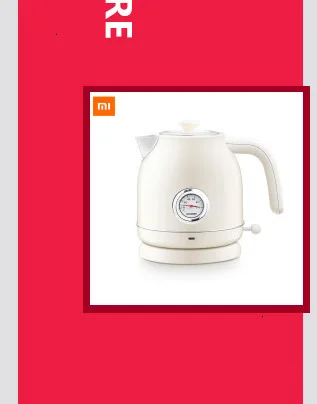 Xiaomi Deerma Dh206 0.6l складной электрический чайник порт воды чайник ручной Электрический автоматическое отключение защиты Chalet