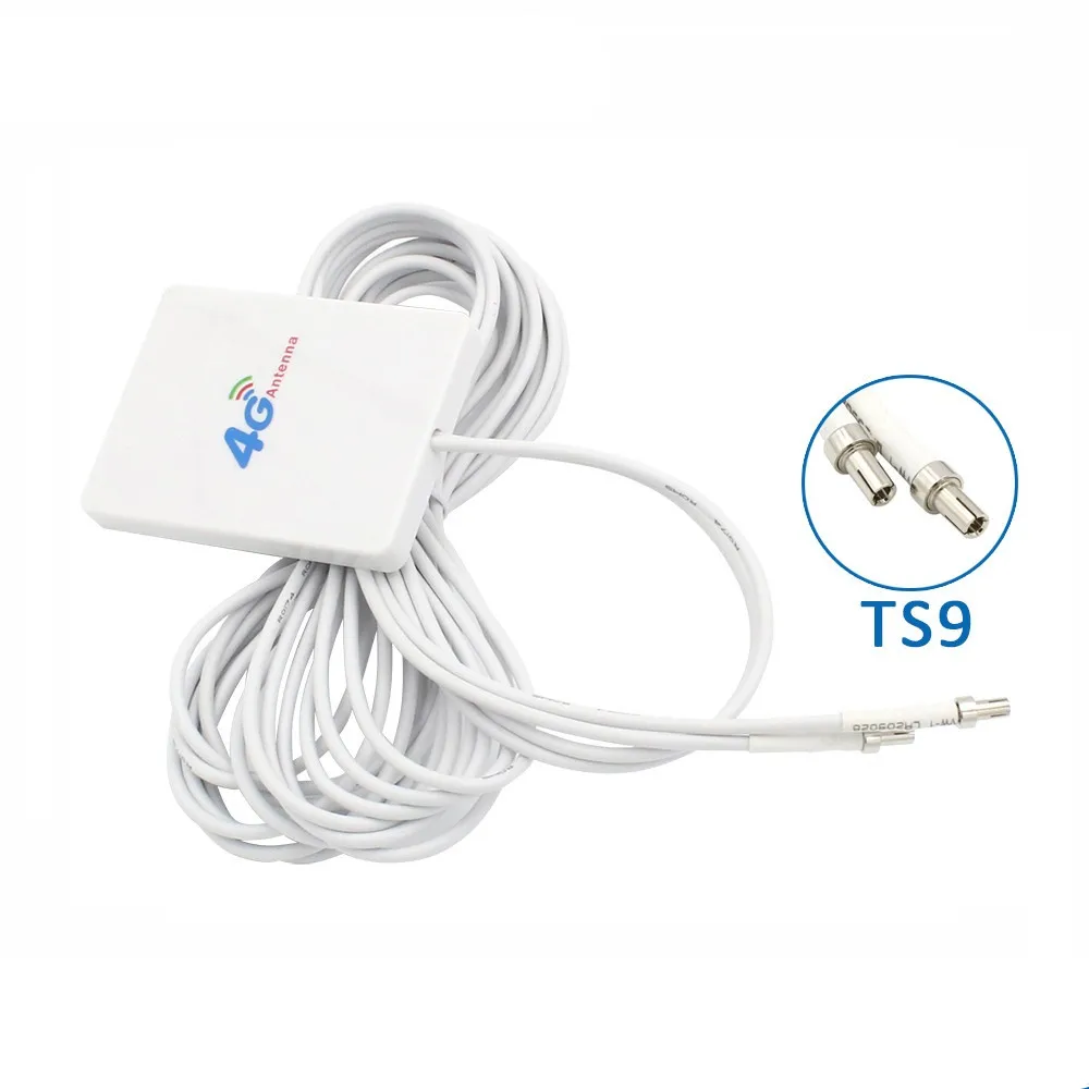 3g 4G антенна маршрутизатора панельная Wi-Fi LTE с SMA/TS9/CRC9 разъем 3 м кабель для huawei